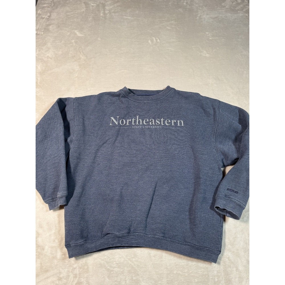 Vintage Jansport Northeastern University Sweatshirt Size XL Blue Pullover
